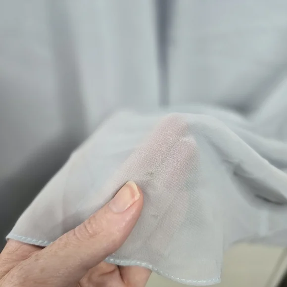 Jenny Yoo Brett A-Line Halter High Neck Chiffon Bridesmaid Formal Dress Size 22 - Picture 11 of 16